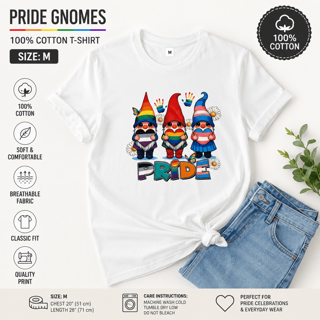 Pride Month colorful apparel design